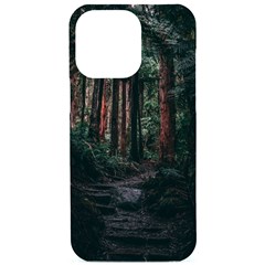 Forest Jungle Trees Tropics Iphone 15 Pro Max Black Uv Print Pc Hardshell Case