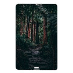 Forest Jungle Trees Tropics Name Card Style Usb Flash Drive