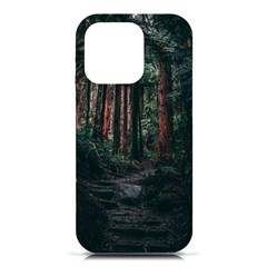 Forest Jungle Trees Tropics Iphone 16 Pro Black Uv Print Pc Hardshell Case