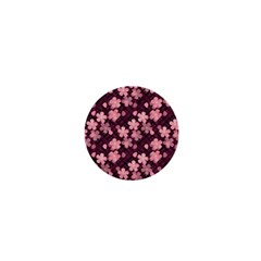 Cherry Blossoms Japanese 1  Mini Buttons