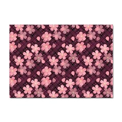 Cherry Blossoms Japanese Sticker A4 (100 Pack)