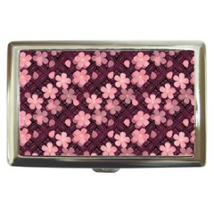 Cherry Blossoms Japanese Cigarette Money Case