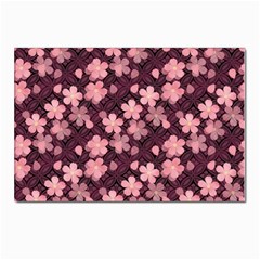 Cherry Blossoms Japanese Postcard 4 x 6  (pkg Of 10)