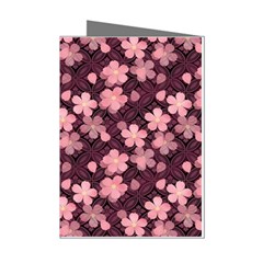 Cherry Blossoms Japanese Mini Greeting Cards (pkg Of 8)