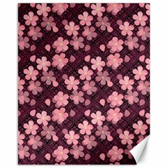 Cherry Blossoms Japanese Canvas 16  X 20 