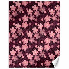 Cherry Blossoms Japanese Canvas 18  X 24 