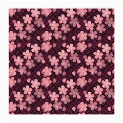 Cherry Blossoms Japanese Medium Glasses Cloth (2 Sides)