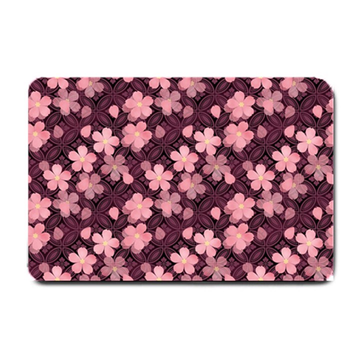 Cherry Blossoms Japanese Small Doormat