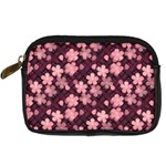 Cherry Blossoms Japanese Digital Camera Leather Case Front