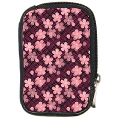 Cherry Blossoms Japanese Compact Camera Leather Case