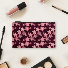 Cherry Blossoms Japanese Cosmetic Bag (small)