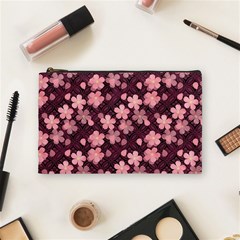 Cherry Blossoms Japanese Cosmetic Bag (medium)