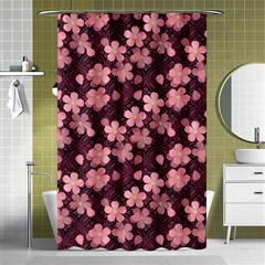 Cherry Blossoms Japanese Shower Curtain 48  X 72  (small) 