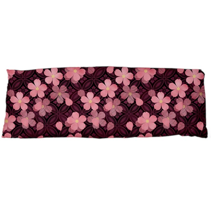 Cherry Blossoms Japanese One Side Body Pillow Cases