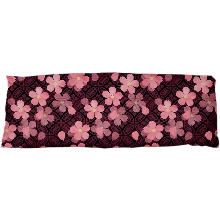 Cherry Blossoms Japanese 17 x47  Body Pillow Case Dakimakura (Two Sides)