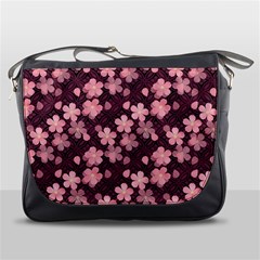 Cherry Blossoms Japanese Messenger Bag