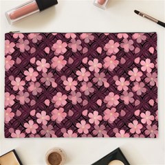 Cherry Blossoms Japanese Cosmetic Bag (xxl)