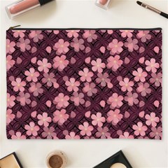 Cherry Blossoms Japanese Cosmetic Bag (xxxl)