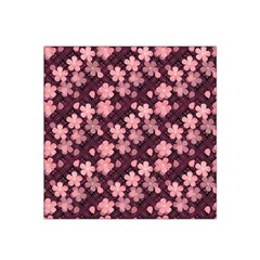 Cherry Blossoms Japanese Satin Bandana Scarf 22  X 22 