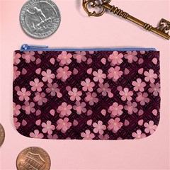 Cherry Blossoms Japanese Large Coin Purse