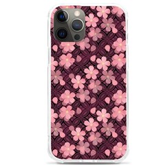 Cherry Blossoms Japanese Iphone 12 Pro Max Tpu Uv Print Case