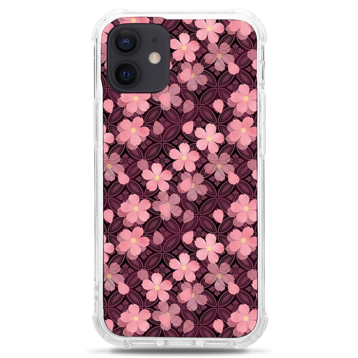 Cherry Blossoms Japanese iPhone 12 mini TPU UV Print Case	