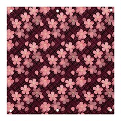 Cherry Blossoms Japanese Banner And Sign 3  X 3 