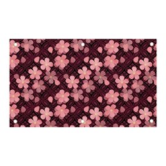 Cherry Blossoms Japanese Banner And Sign 5  X 3 