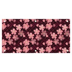 Cherry Blossoms Japanese Banner And Sign 6  X 3 