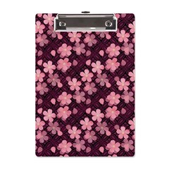 Cherry Blossoms Japanese A5 Acrylic Clipboard