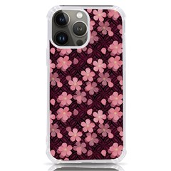 Cherry Blossoms Japanese Iphone 13 Pro Max Tpu Uv Print Case