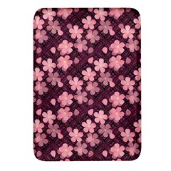 Cherry Blossoms Japanese Rectangular Glass Fridge Magnet (4 Pack)