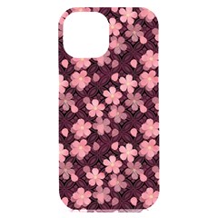 Cherry Blossoms Japanese Iphone 15 Plus Black Uv Print Pc Hardshell Case