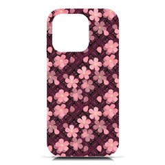 Cherry Blossoms Japanese Iphone 16 Pro Black Uv Print Pc Hardshell Case