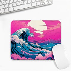 Waves Mountains Sky Small Mousepad