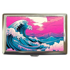 Waves Mountains Sky Cigarette Money Case