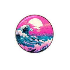 Waves Mountains Sky Hat Clip Ball Marker (10 Pack)