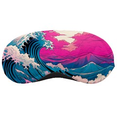 Waves Mountains Sky Sleep Mask