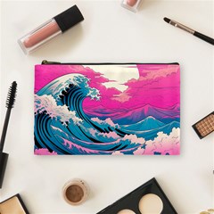 Waves Mountains Sky Cosmetic Bag (medium)