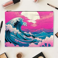 Waves Mountains Sky Cosmetic Bag (xl)