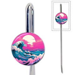 Waves Mountains Sky Book Mark