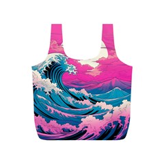 Waves Mountains Sky Full Print Recycle Bag (s)