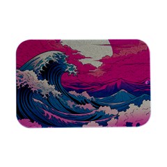 Waves Mountains Sky Open Lid Metal Box (silver)  