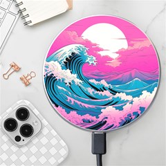 Waves Mountains Sky Wireless Fast Charger(white)