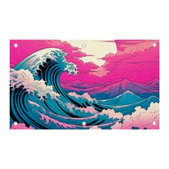 Waves Mountains Sky Banner And Sign 5  X 3 