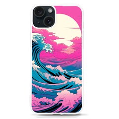 Waves Mountains Sky Iphone 15 Tpu Uv Print Case