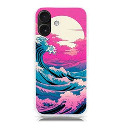 Waves Mountains Sky Iphone 16 Tpu Uv Print Case