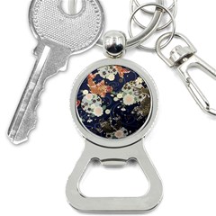 Japanese Wave Koi Illustration Pattern Bottle Opener Key Chain