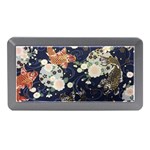 Japanese Wave Koi Illustration Pattern Memory Card Reader (Mini) Front