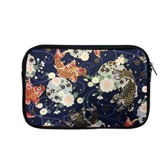 Japanese Wave Koi Illustration Pattern Apple Macbook Pro 13  Zipper Case